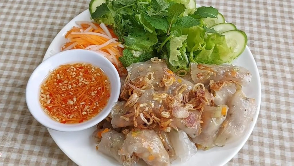 bánh tráng hấp