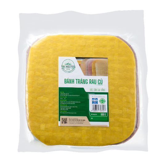 sự tiện lợi của bánh tráng rau củ
